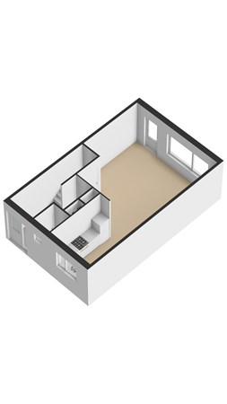 Floorplan - Buffelstraat 43, 1338 JH Almere